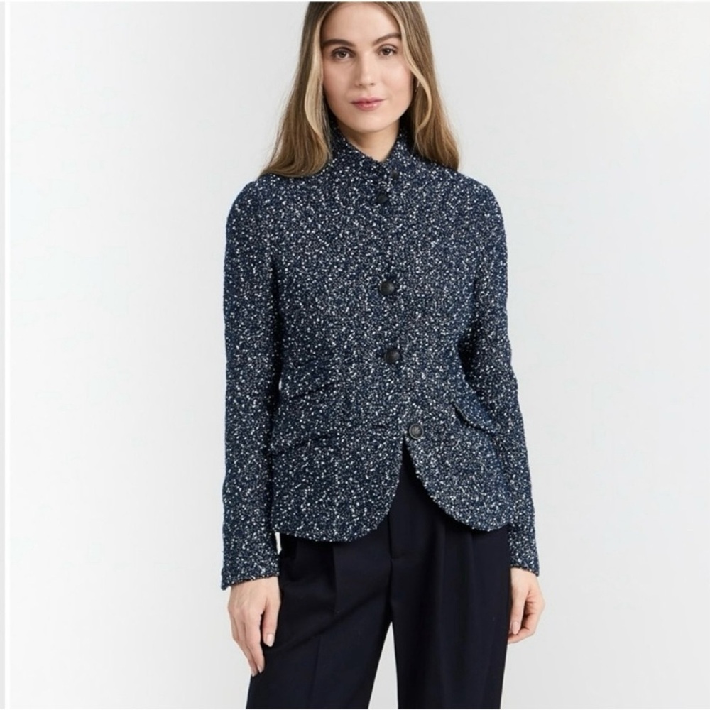 Rag & Bone Textured Dark Blue Blazer NWT